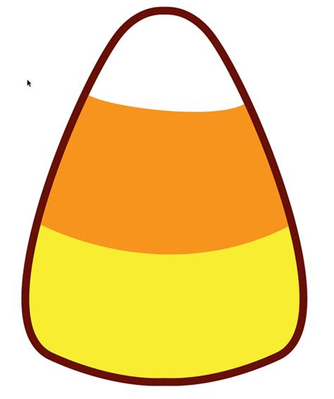 candycorn clipart